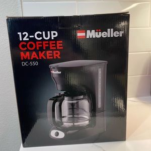BRAND NEW IN BOX Mueller 12-Cup Coffee Maker